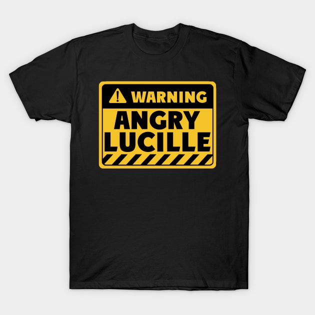 Angry Lucille T-Shirt by EriEri